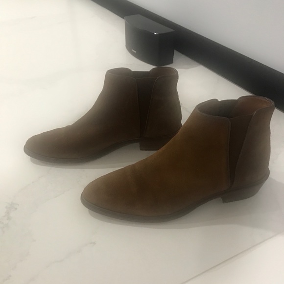 Massimo dutti brown suede booties - Picture 7 of 13